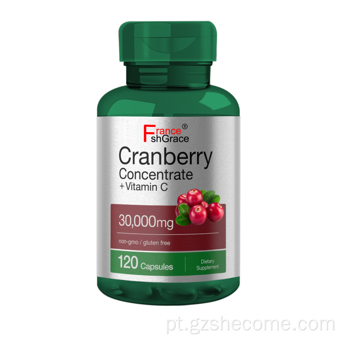 Extratos de plantas de concentrado de cranberry de qualidade